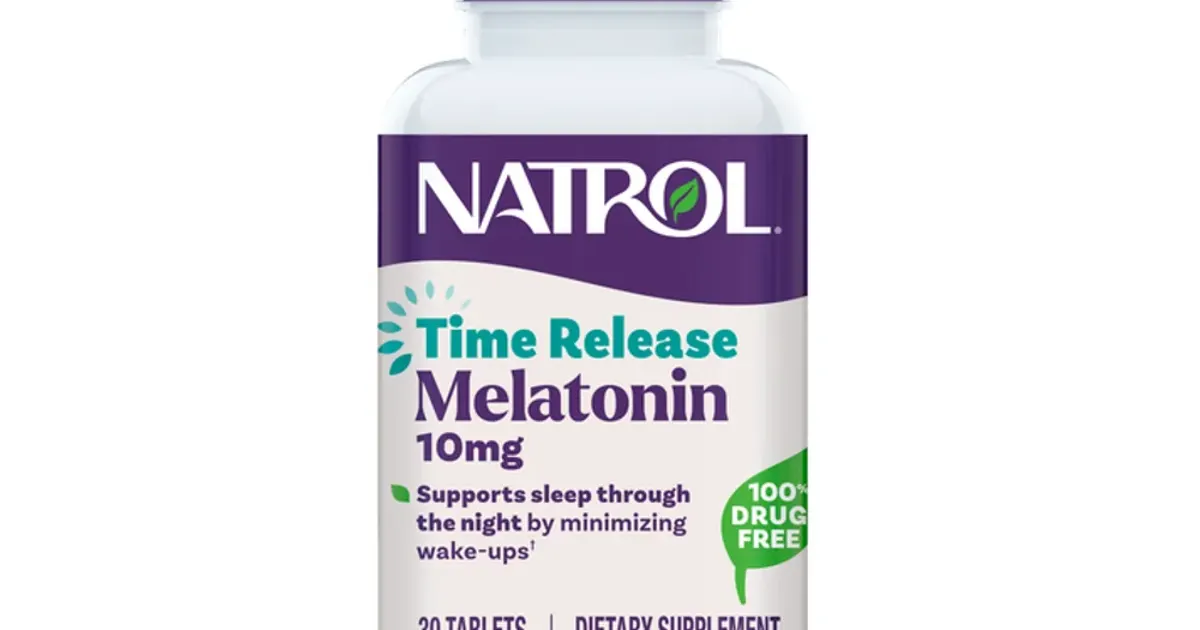 Natrol Advanced Sleep Melatonin 10 mg (Time Release) — Sleep