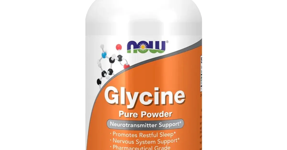 NOW Foods Glycine Pure Powder — Sleep